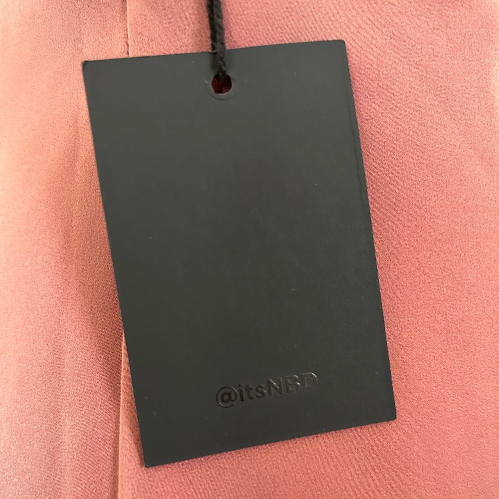 NBD Malia Midi Slip Dress in Mauve Women’s Size Medium NWT Low Back - Picture 9 of 14